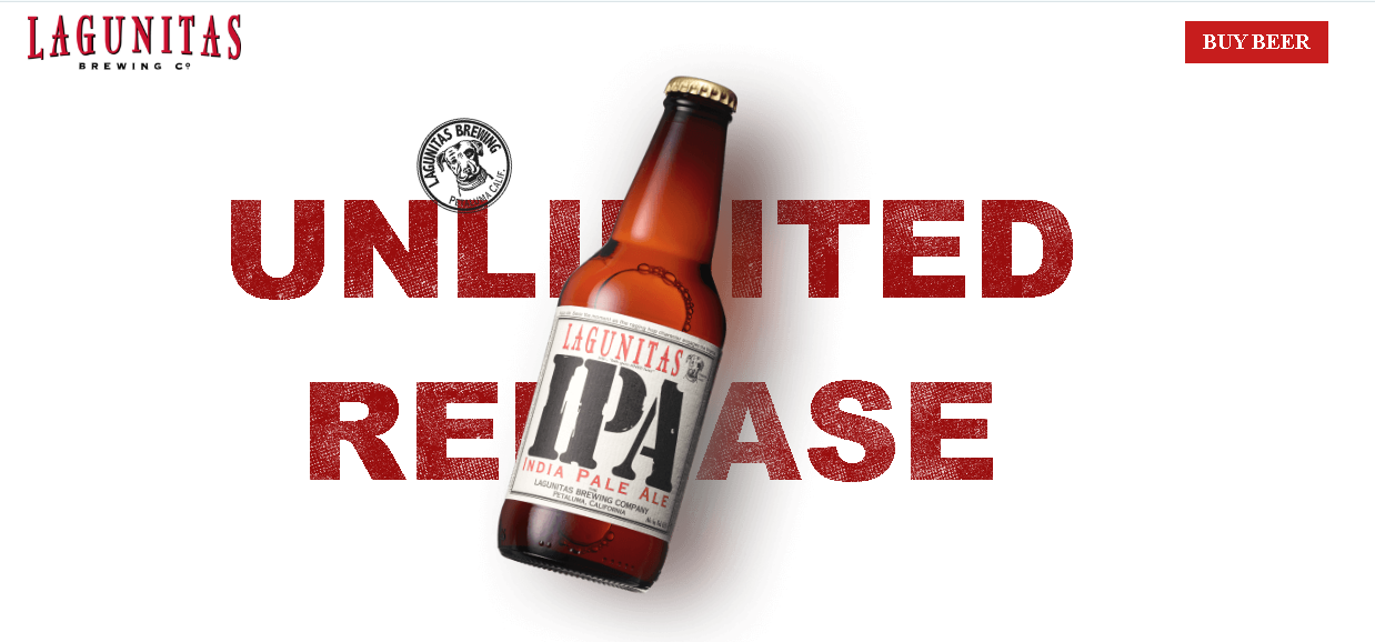 Contoh website produk Beer GSAP karya Nash Studio